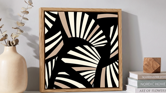 Mini Canvas on a shelf