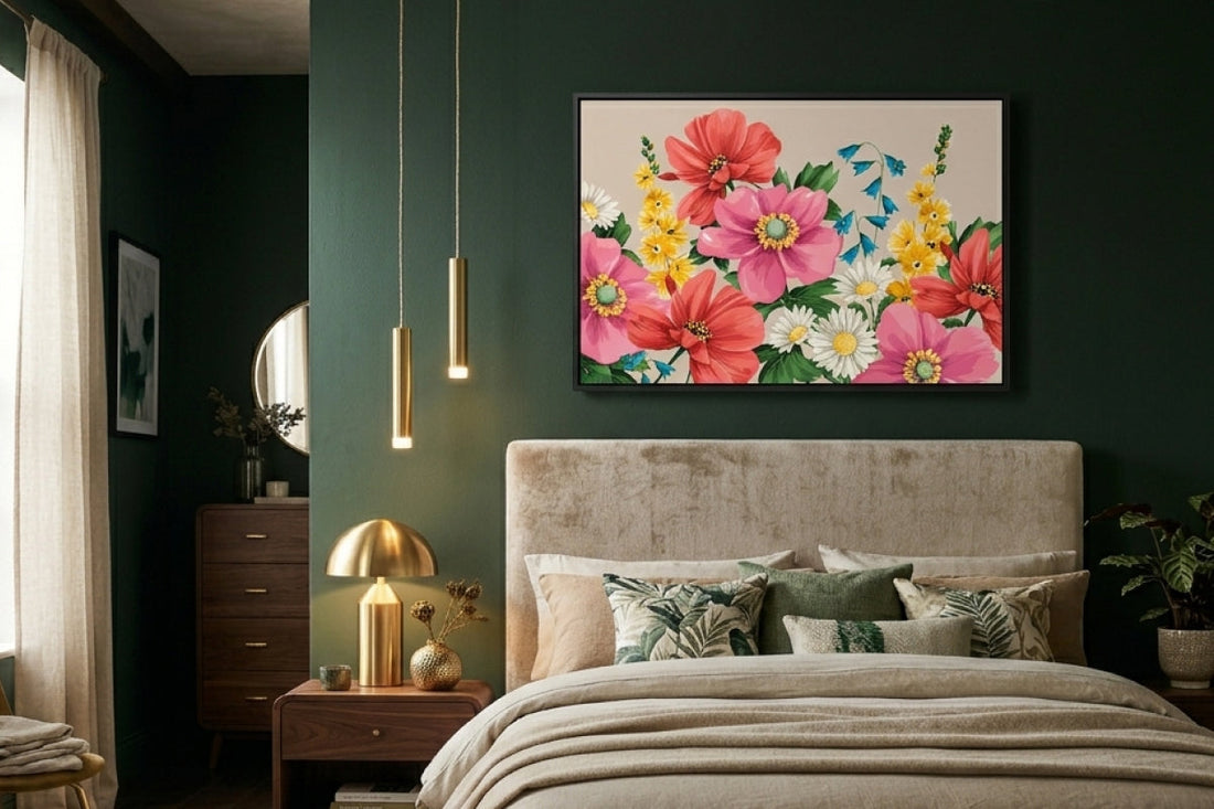 How to choose the wall colour for your wall art
