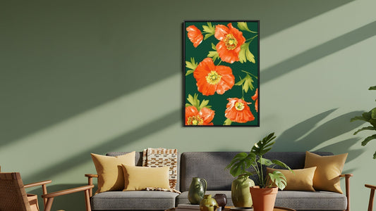 How the light in a room changes how your wall art looks
