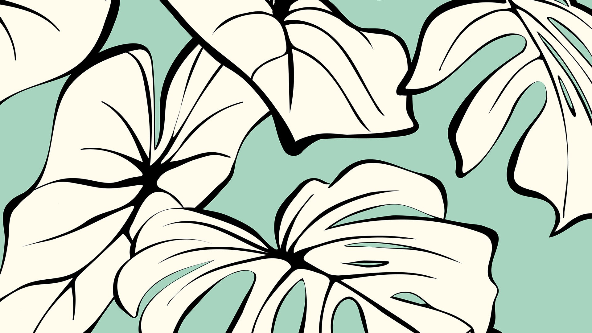 Kai Mint tropical detail