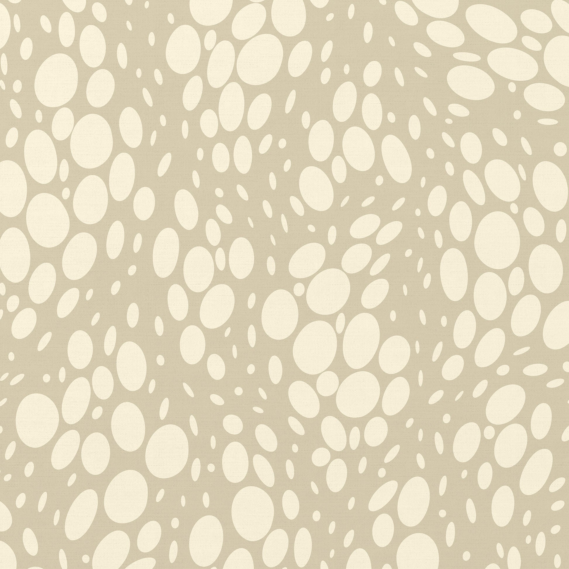 Spots Stone abstract wall art in modern room setting - contemporary neutral polka dot pattern creating warm appeal for home deco